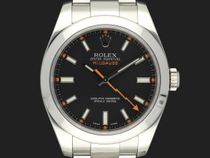 Rolex Milgauss Black Dial 116400