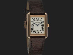 Cartier Tank Solo Small Rose Gold W5200024 / 3168