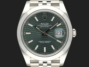 Rolex Datejust 41 Mint Green Motif Dial 126300