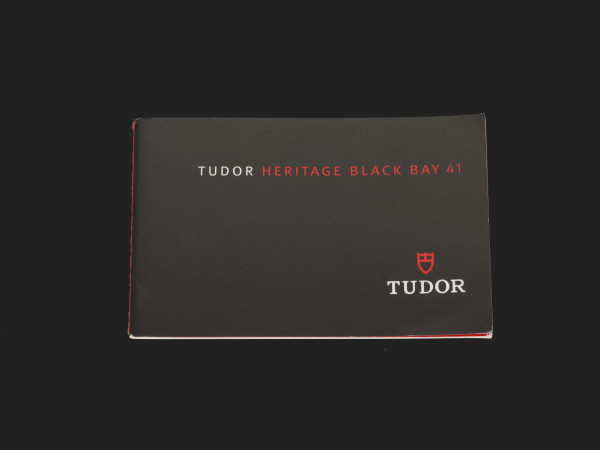 Tudor - Heritage Black Bay 41 Booklet