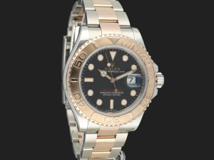 Rolex Yacht-Master Everose/Steel Black Dial 126621