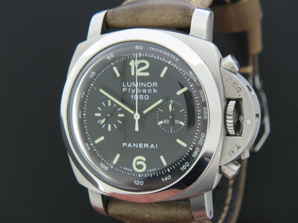 Panerai Luminor Flyback 1950 Watches Filipucci Juweliers