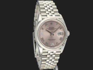 Rolex Datejust 36 Pink Diamond Dial 126234 NEW