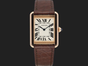 Cartier Tank Solo Small Rose Gold W5200024 / 3168