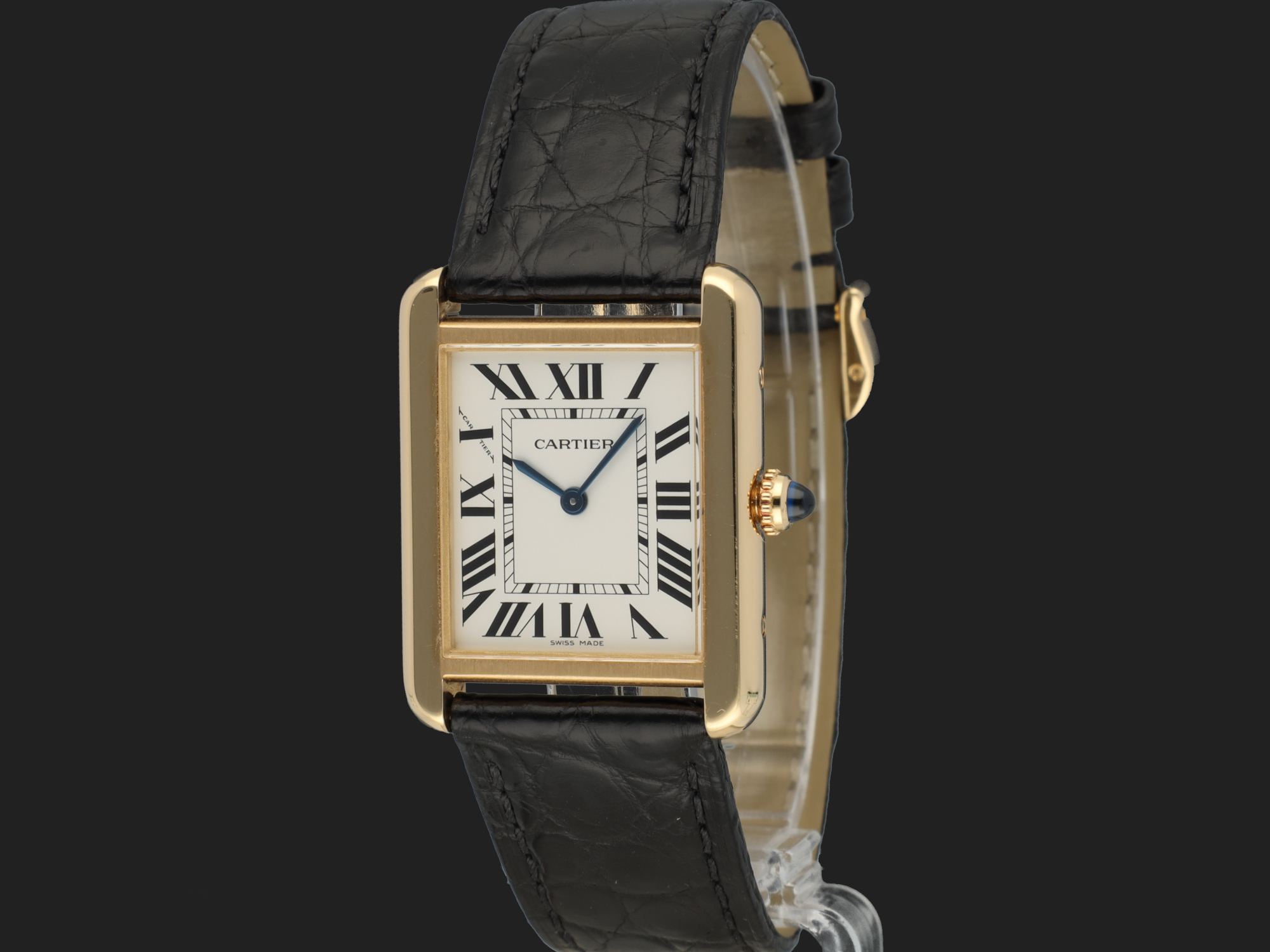 Cartier Tank Solo Small Yellow Gold W1018755 2743 Watches