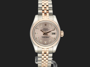 Rolex Lady-Datejust 26 Everose/Steel Pink Diamond Dial 179171