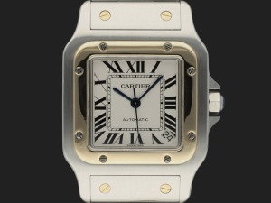 Cartier Santos Galbee XL Gold/Steel W20099C4 / 2823