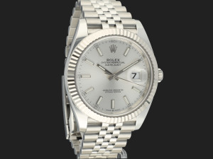 Rolex Datejust 41 Silver Dial 126334 NEW