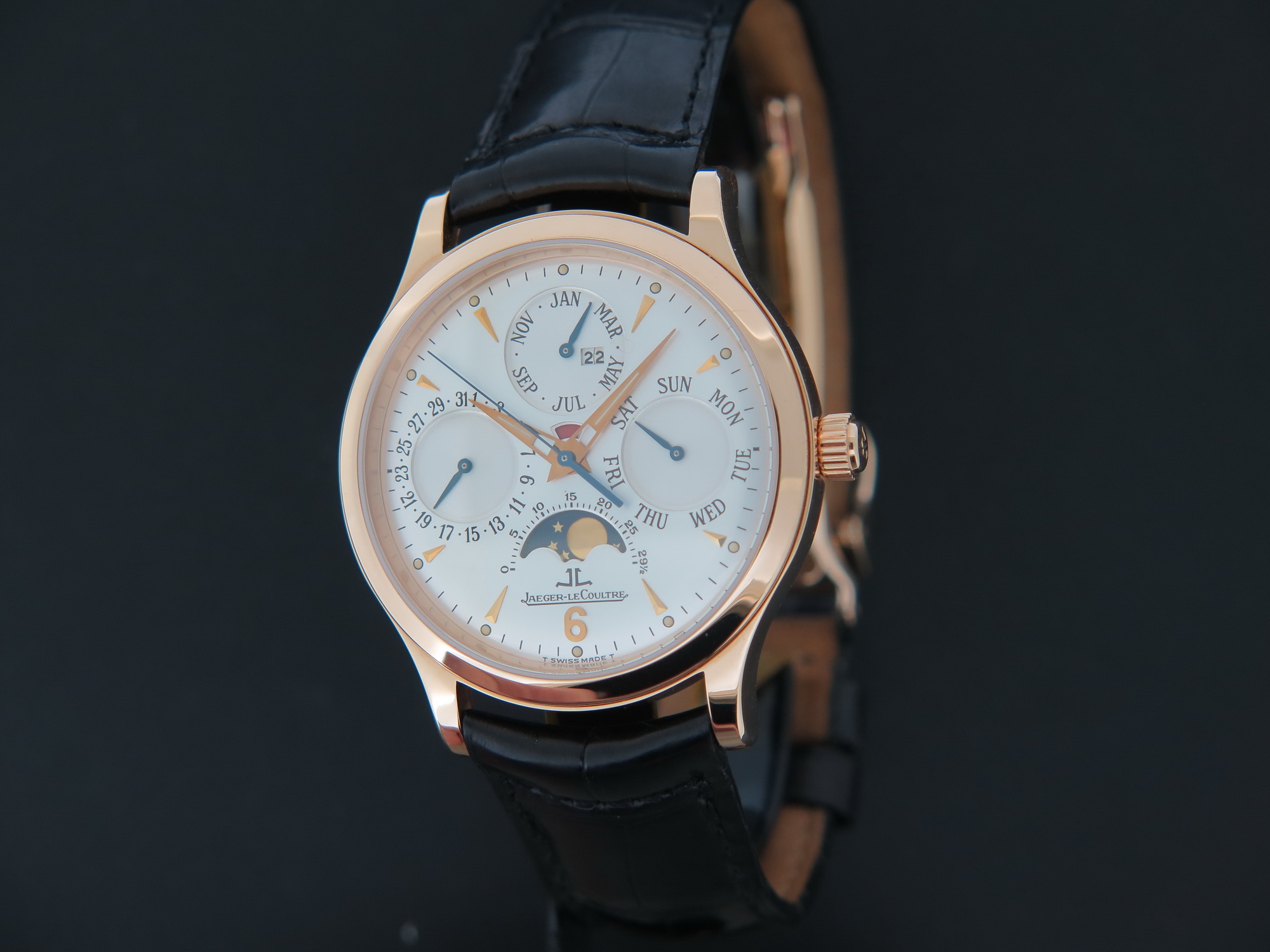 Jaeger LeCoultre Master Control Perpetual Calendar Rose Gold