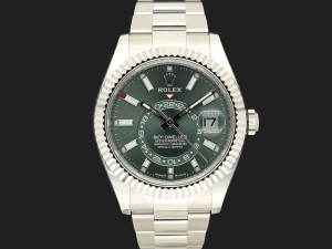 Rolex Sky-Dweller Mint Green Dial 336934 NEW