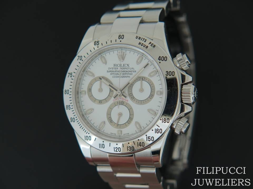 Rolex Daytona White Dial 116520 (1)