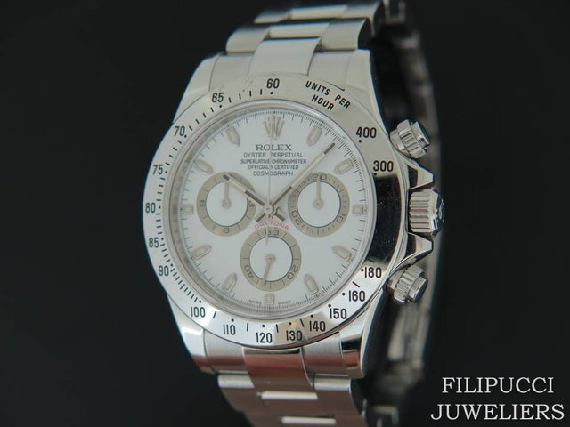 Rolex Daytona White Dial