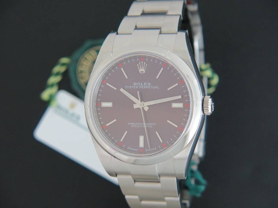 Rolex Oyster Perpetual Red Grape NEW 114300 (1)