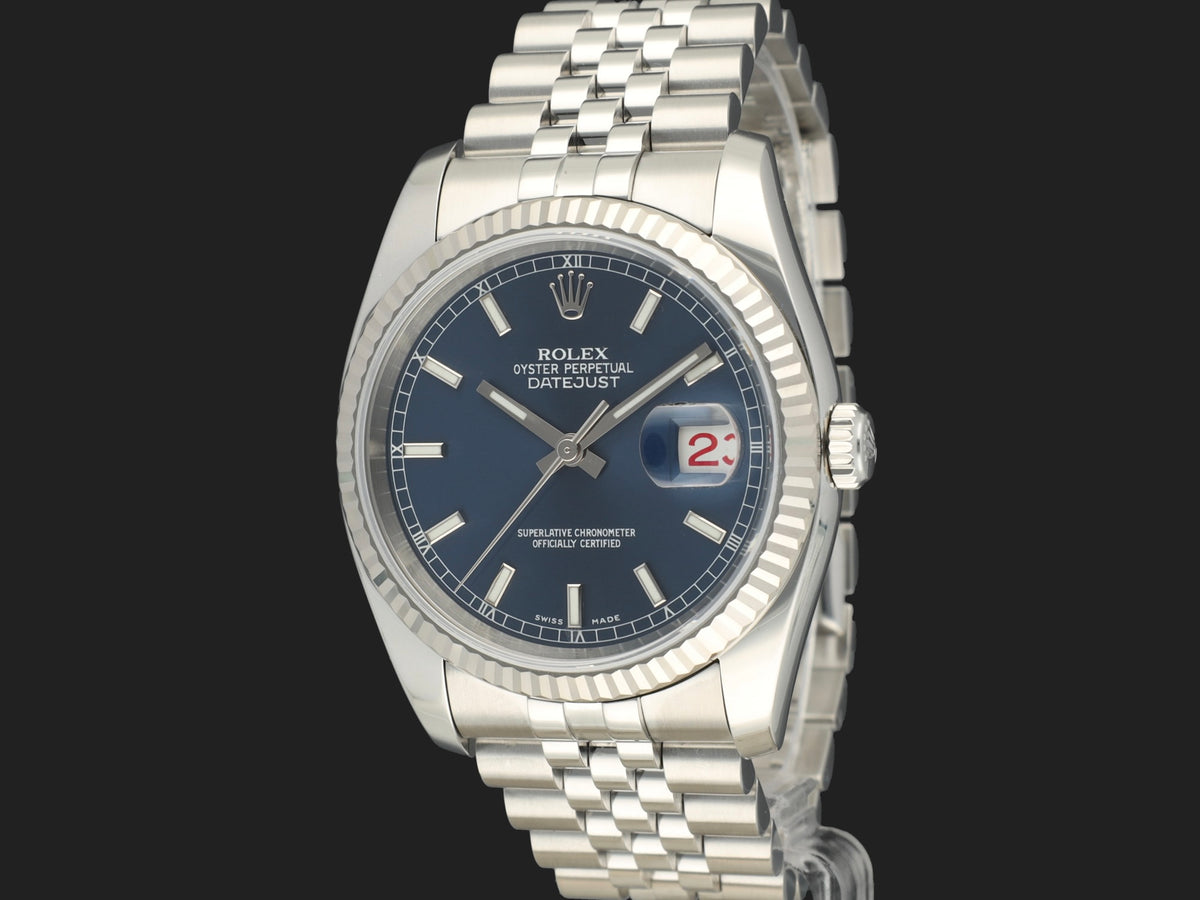 Rolex Datejust 36 Blue Dial 116234 (1)
