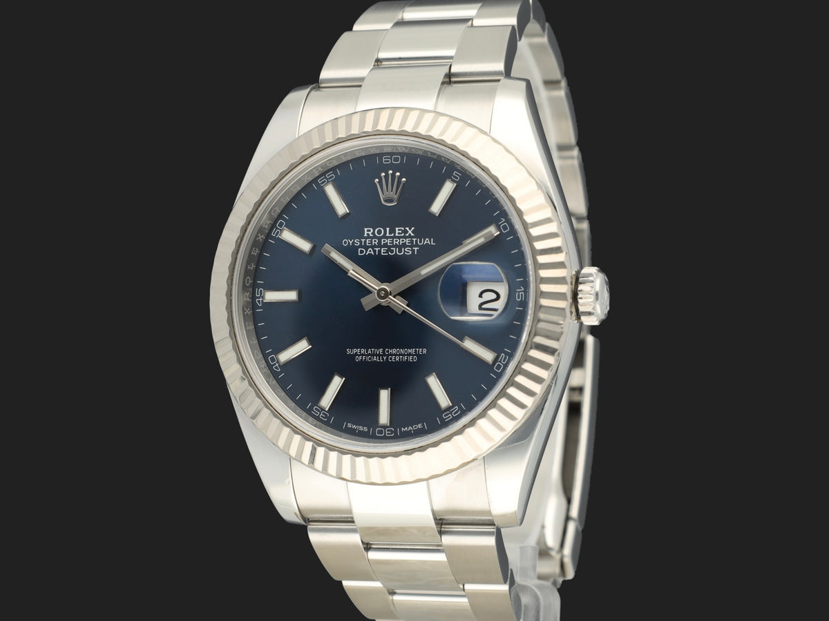Rolex Datejust 41 Blue Dial 126334 (1)