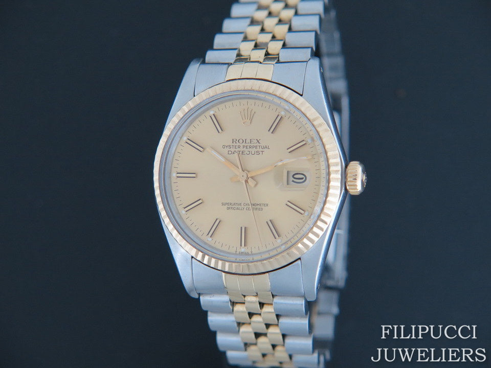 Rolex Datejust 16013  Champagne Dial (1)