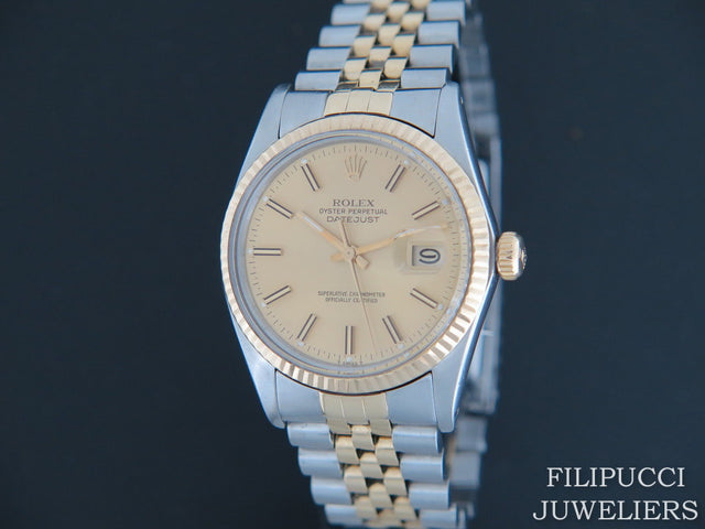 Rolex Datejust Champagne Dial
