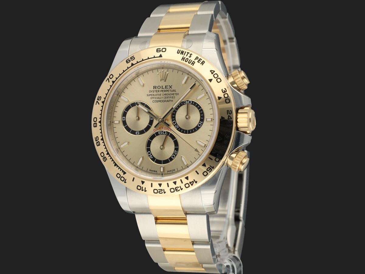 Rolex Daytona Gold/Steel Champagne Dial 126503 99% NEW (1)