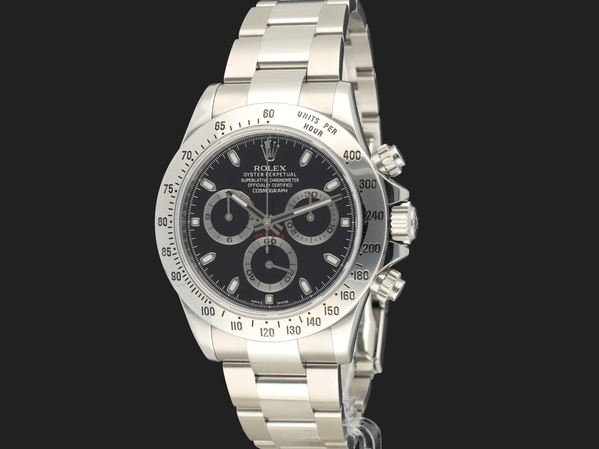 Rolex Daytona Black Dial 116520 (1)