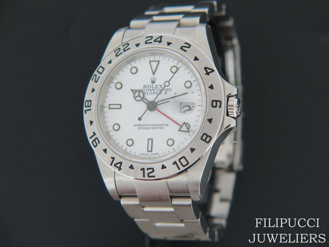 Rolex Explorer II White Dial D-Serial NOS With Stickers