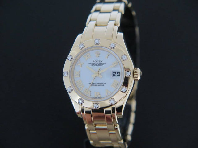 Rolex Pearlmaster Yellowgold Diamonds