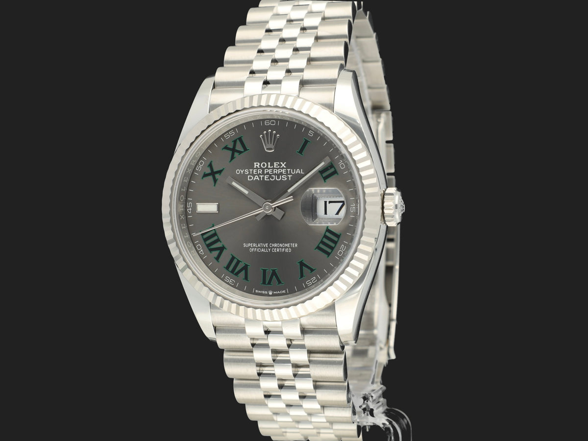 Rolex Datejust Slate Roman Dial 126234 NEW (1)