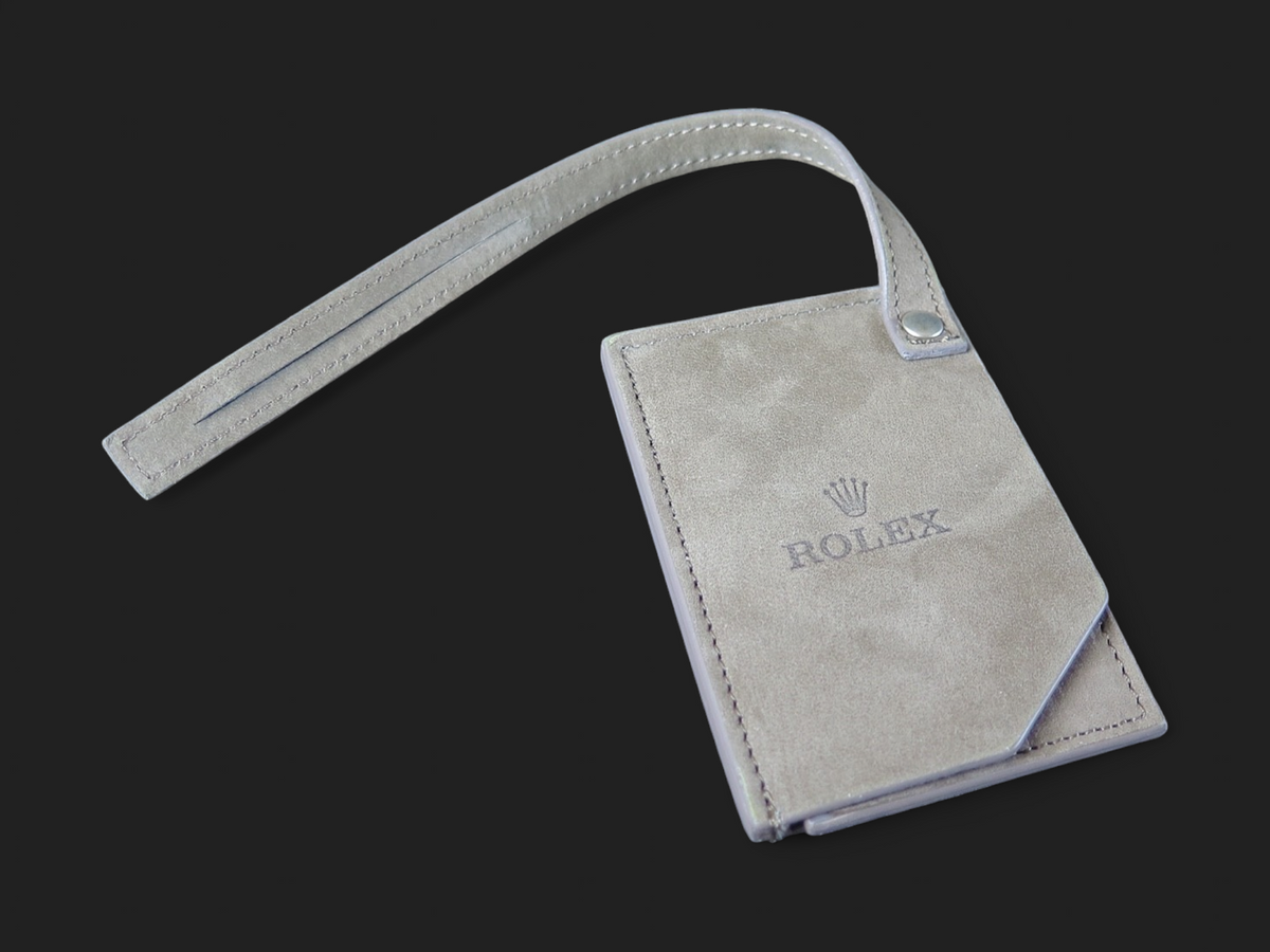 Rolex Luggage Tag Leather (1)