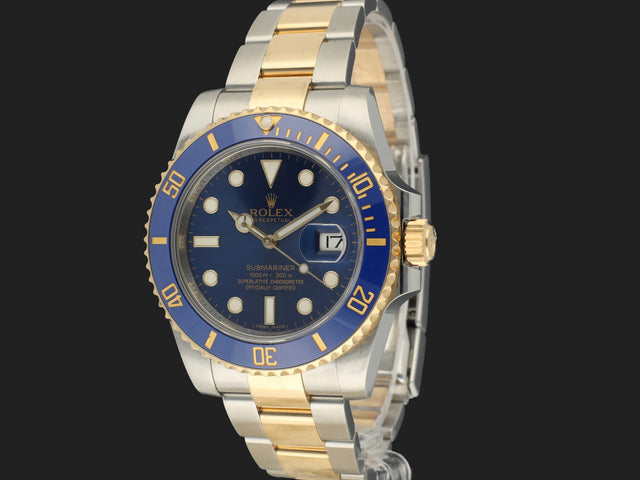 Rolex Submariner Date Gold/Steel Blue Dial