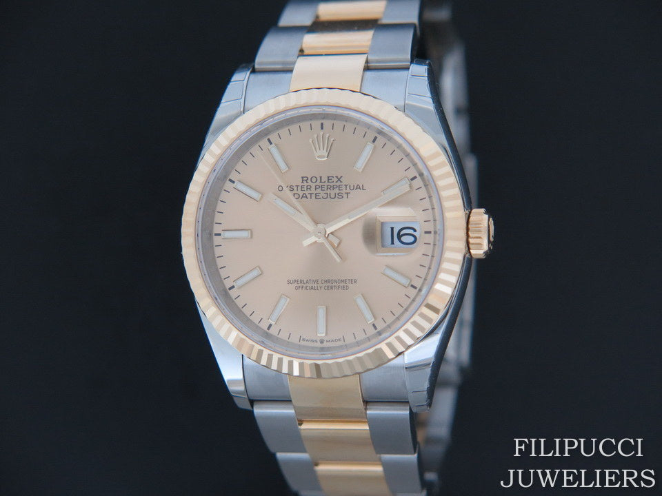 Rolex Datejust 126233 Gold/Steel Champagne Dial  NEW 2020   (1)