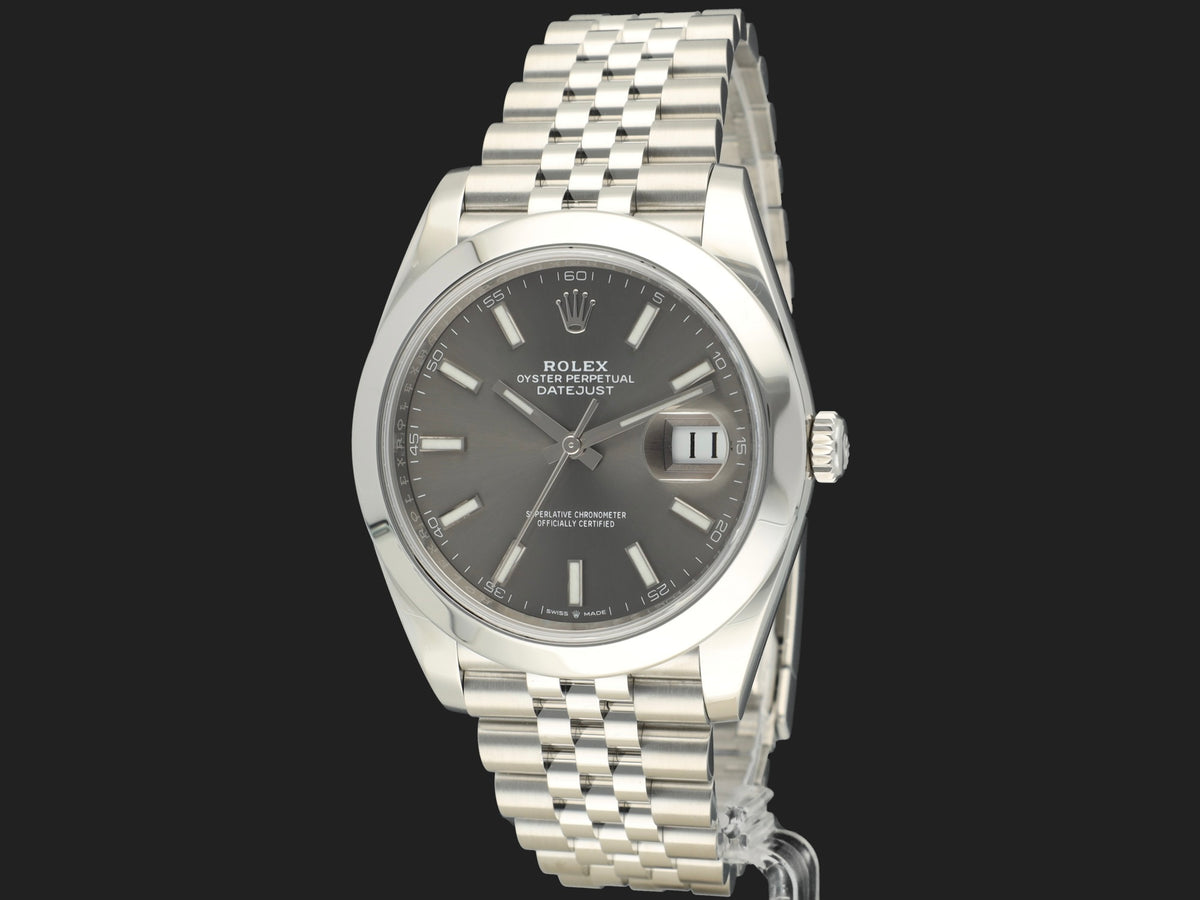 Rolex Datejust 41 Slate Dial 126300 (1)