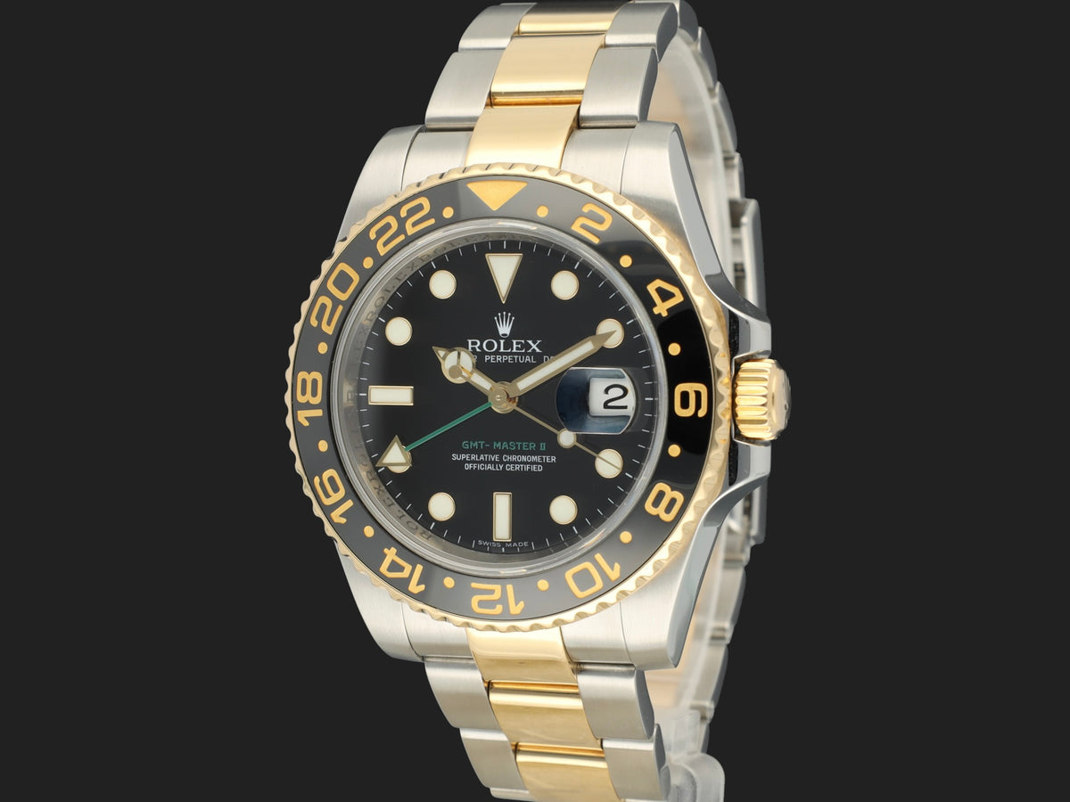 Rolex GMT Master II Gold/Steel 116713LN (1)