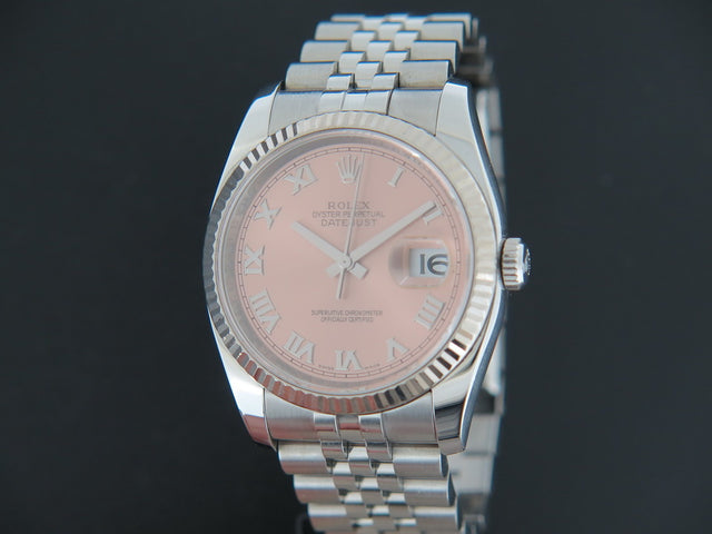 Rolex Datejust Salmon / Pink Dial