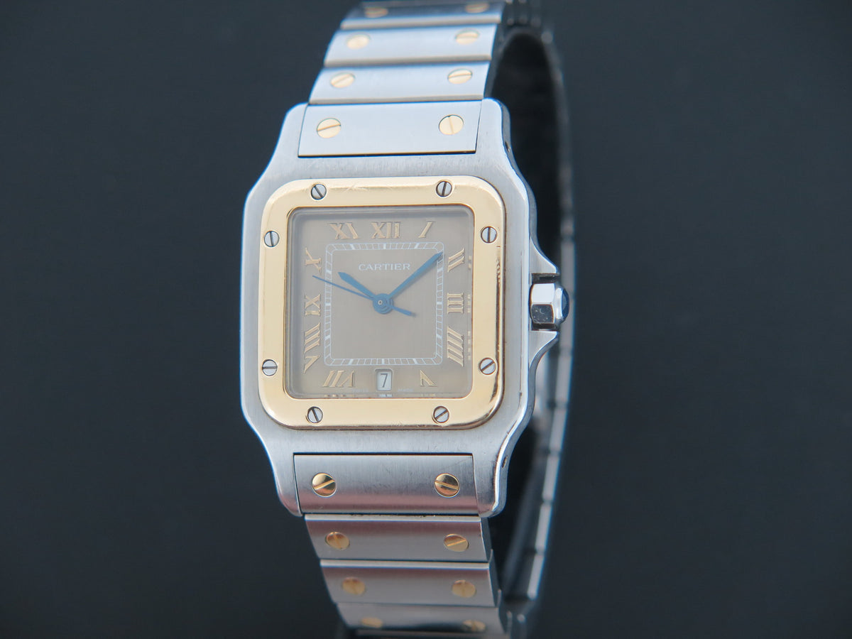 Cartier Santos Galbee Gold/Steel 187901 (1)