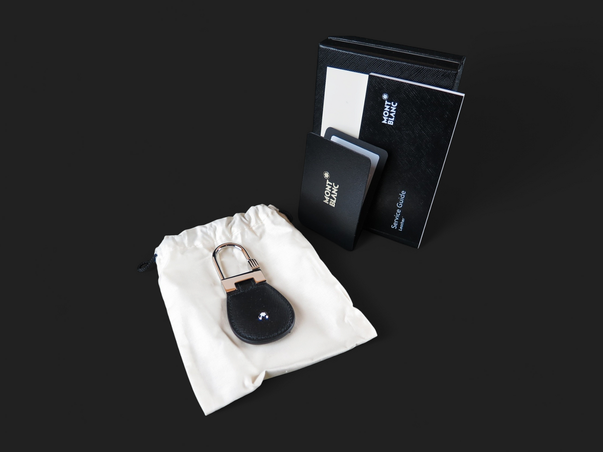 Montblanc Leather Keychain NEW (1)