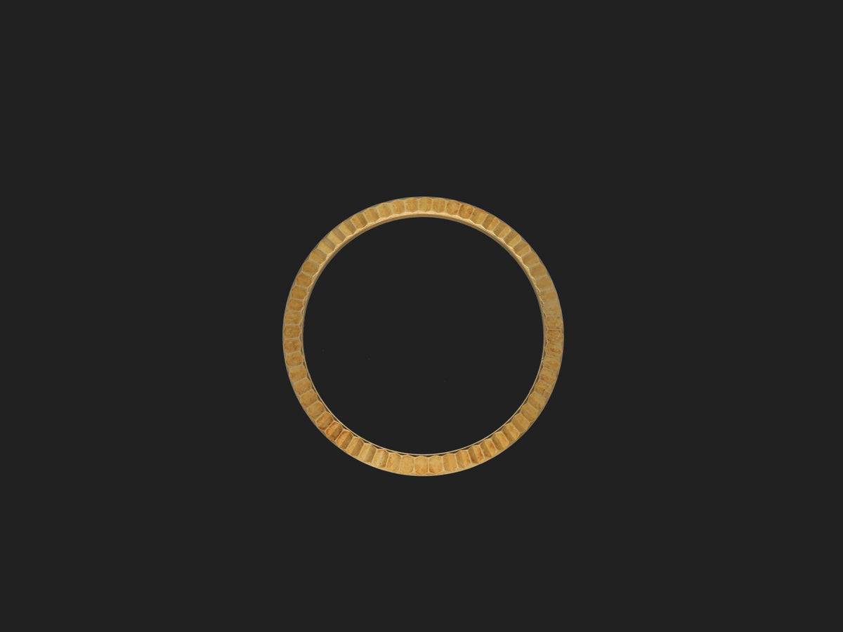 Rolex Yellow Gold Fluted Bezel for 26mm (1)