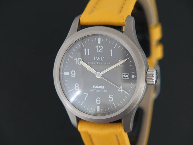 IWC Fliegeruhr Mark XII Saab MELLOW YELLOW Titan