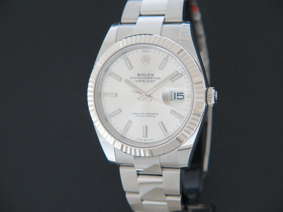 Rolex Datejust 41 Silver Dial NEW 126334  (1)