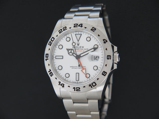 Rolex Explorer II White Dial NEW
