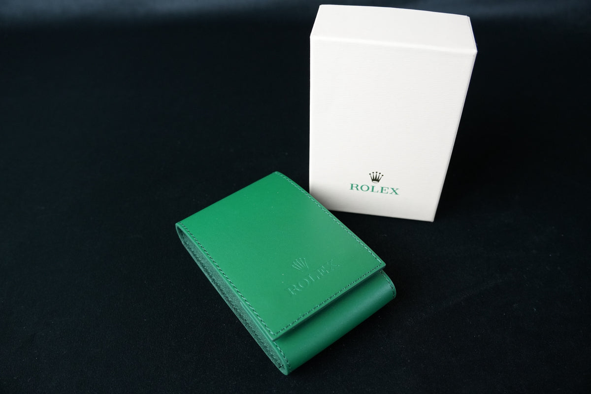 Rolex Leather Travel Pouch Set NEW (1)