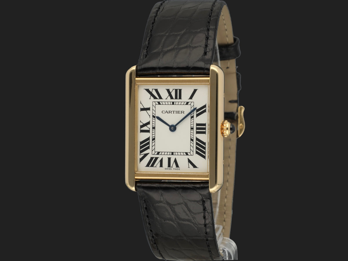 Cartier Tank Solo Large Yellow Gold 2742 / W1018855 (1)