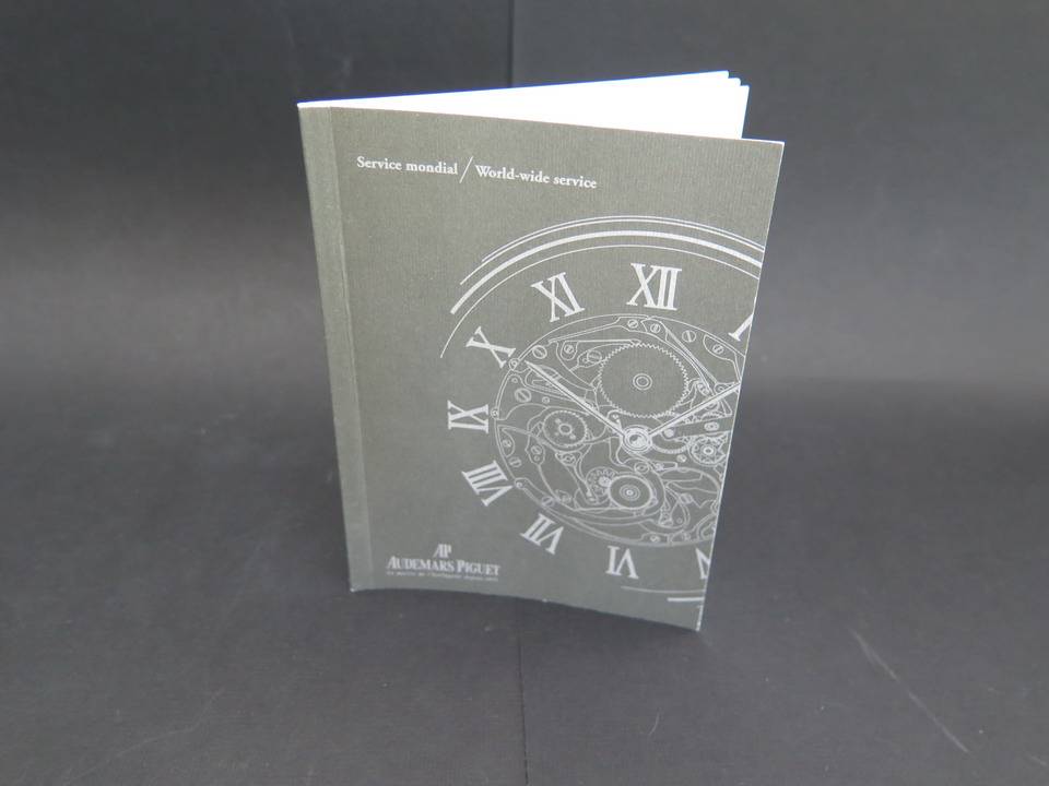 Audemars Piguet Wereld Service booklet (1)
