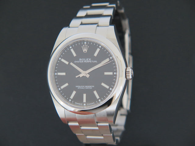 Rolex Oyster Perpetual 39 Black Dial