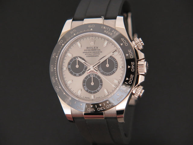 Rolex Daytona White Gold Steel/Black Dial