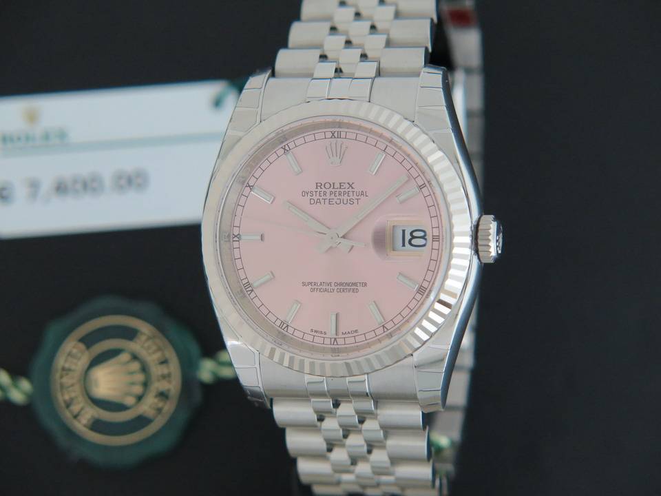 Rolex Datejust Pink Dial 116234 NEW (1)