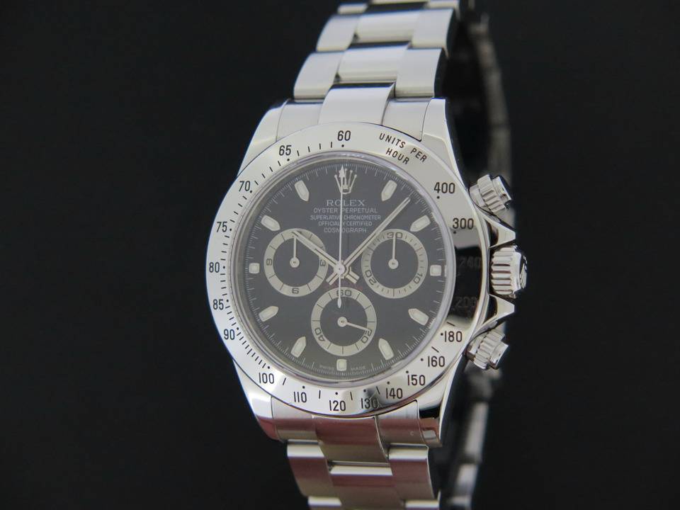 Rolex Cosmograph Daytona Black Dial (1)
