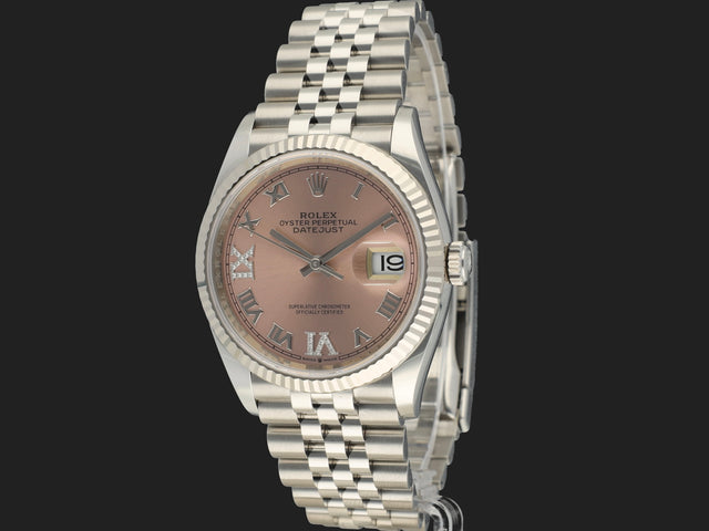 Rolex Datejust Pink Diamond Dial