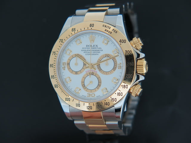 Rolex Daytona White Diamond Dial
