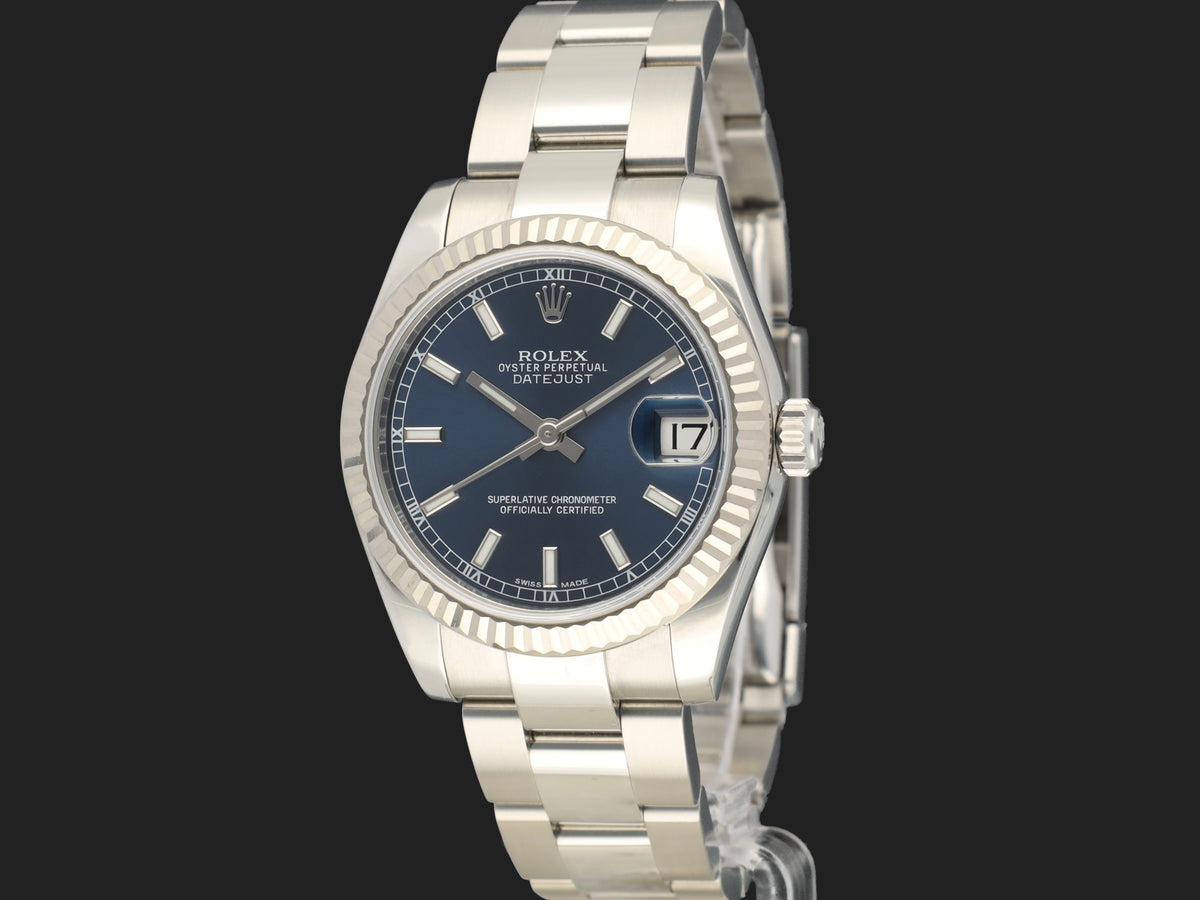Rolex Datejust 31 Blue Dial 178274 (1)