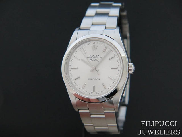 Rolex Oyster Perpetual Air King Silver Dial
