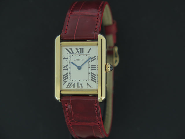 Cartier Tank Solo Small Yellow Gold / 3168
